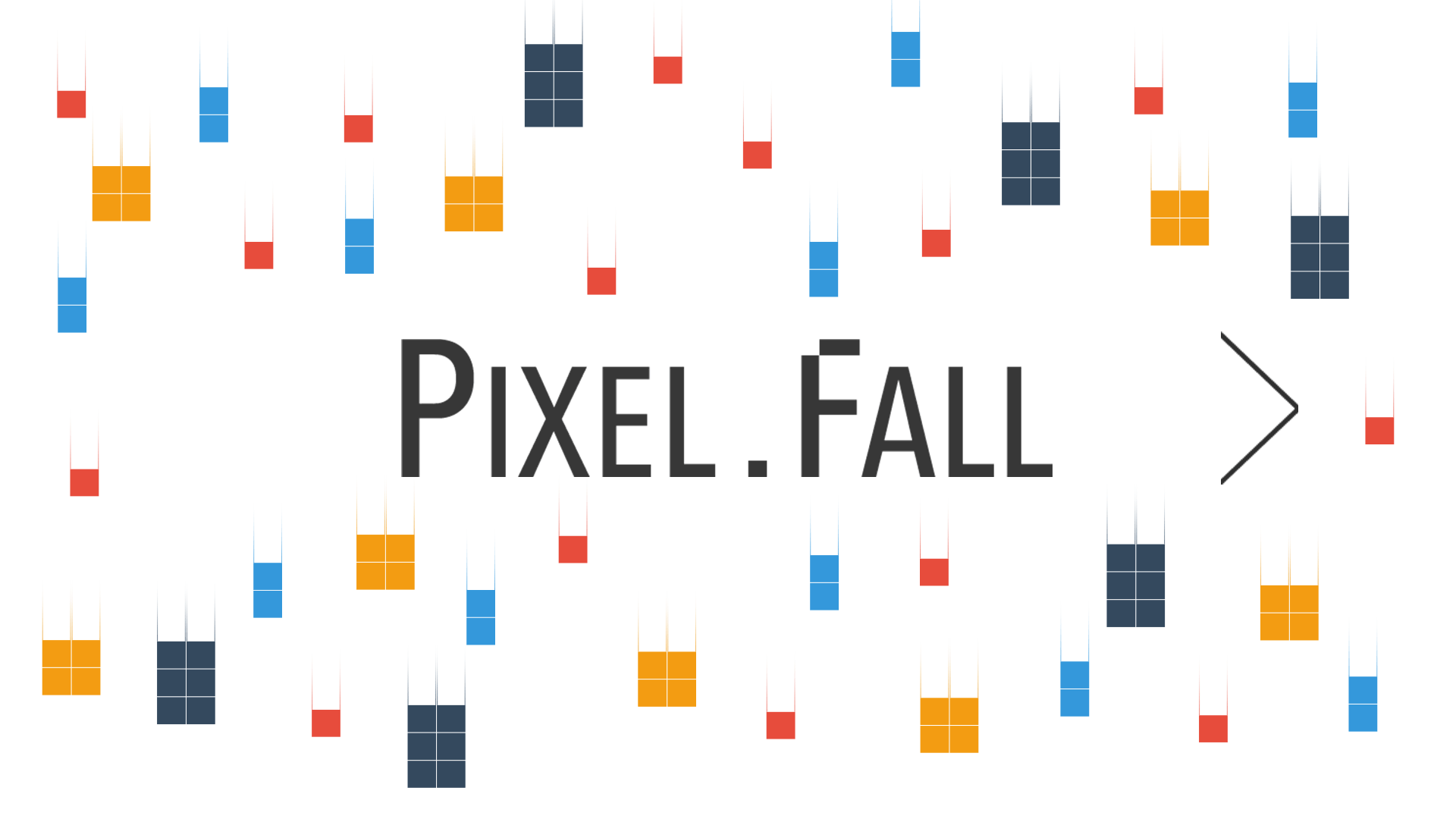 Pixel Fall title artwork